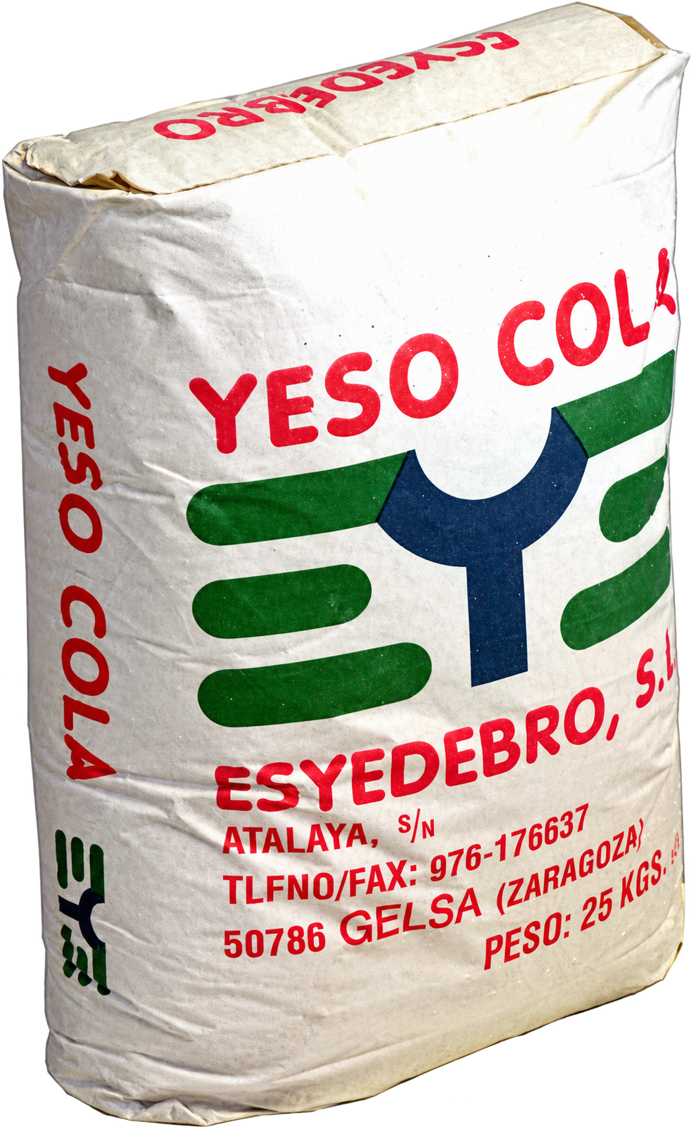 Yeso cola ESYEDEBRO · ESYEDEBRO
