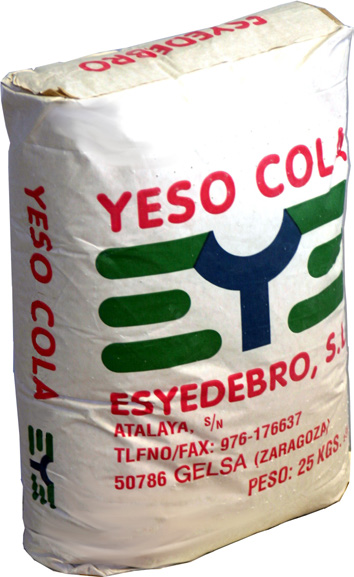 Yeso cola ESYEDEBRO · ESYEDEBRO