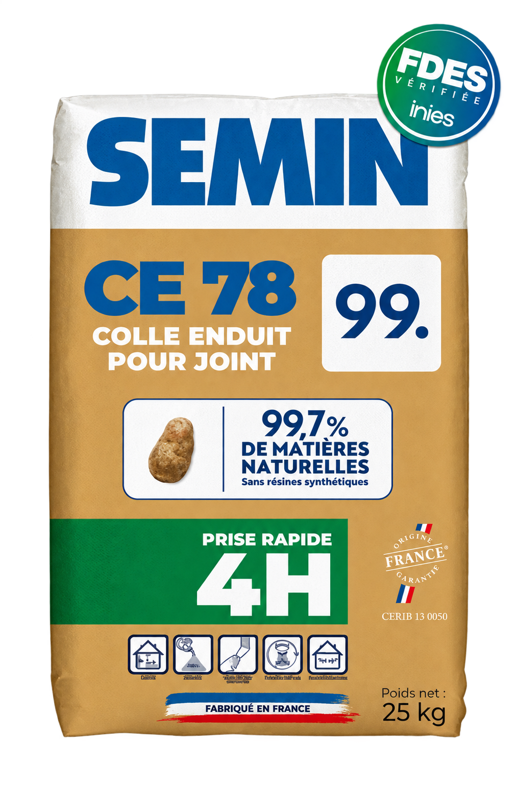 99 CE78 Enlucido para juntas 4 h · SEMIN